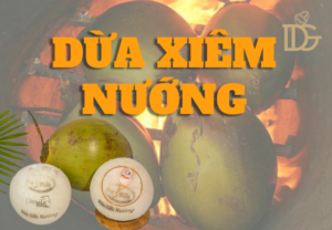 Dừa Xiêm Nướng Bến Tre